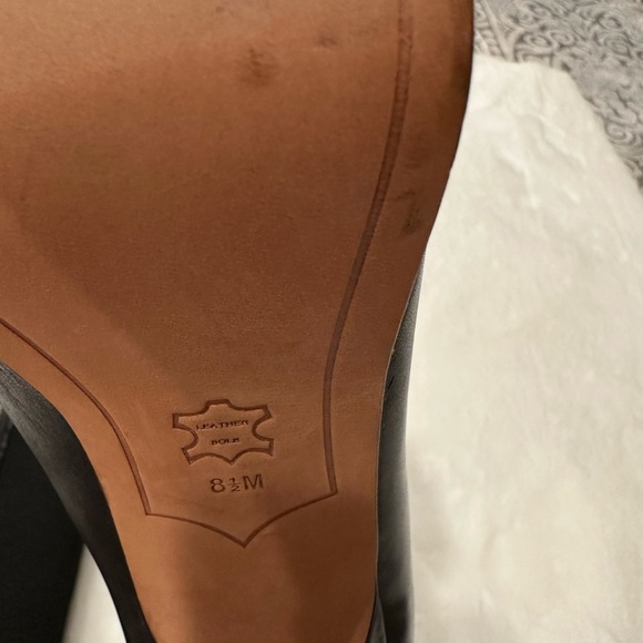 Joan & David Black Heeled Boots - Picture 5 of 11